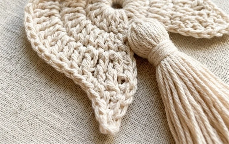 Crochet Angel Ornament Free Pattern and Video Tutorial - Winding Road Crochet
