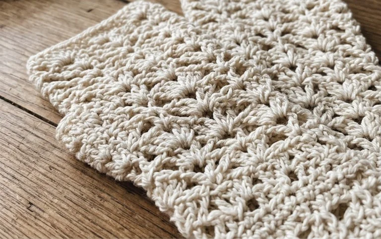 Easy Lace Fingerless Gloves for Women Free Crochet Pattern