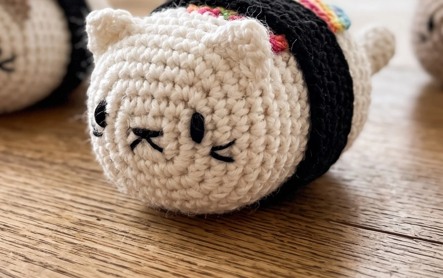 Adorable Crochet Sushi Cats : Free Pattern - Chubbiesbyash