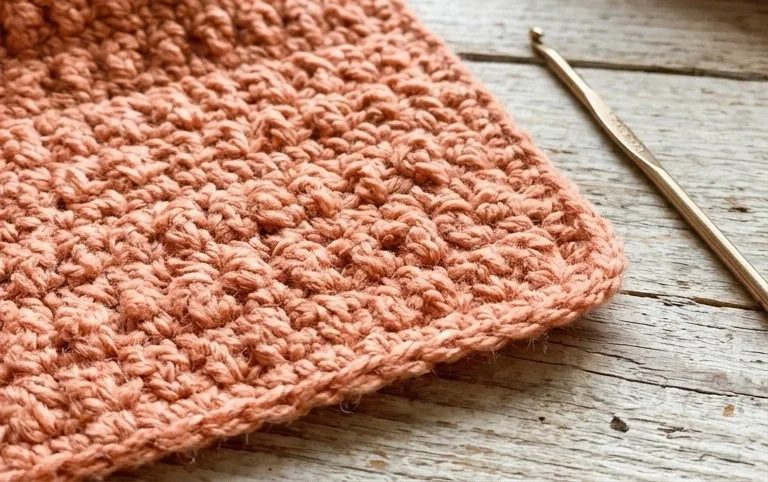 Crunch Stitch and Even Moss Stitch Crochet Tutorial