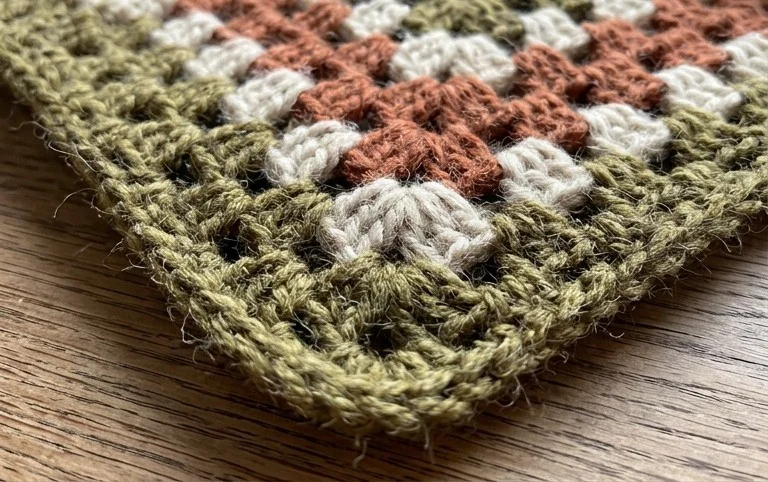 Crochet Granny Harlequin Hooded Cowl Free Pattern