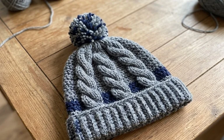 Cable Beanie häkeln: Kostenlose Anleitung für Anfänger