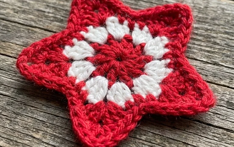 7 Star Ornament Free Crochet Pattern