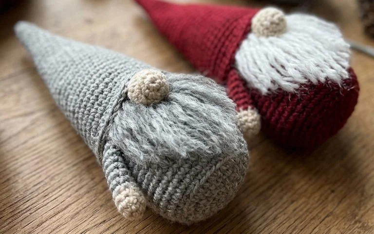 Learn to Crochet Christmas Gnomes