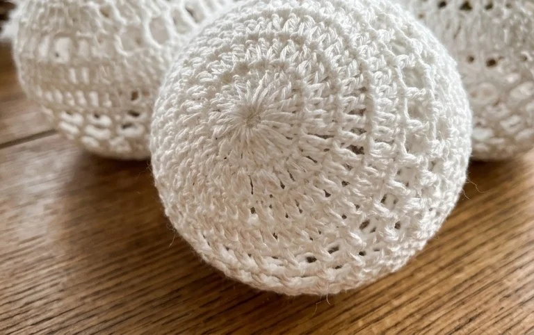 Crochet Ball Christmas Ornament